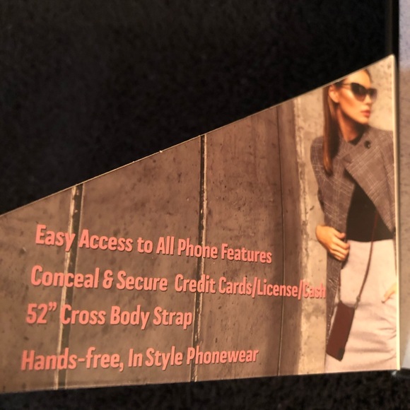 Nuckees Gold Vegan Leather Crossbody Wallet - Picture 7 of 7